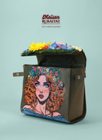 Limited Edition 1/1 - Artbag The Riviera Bag - 'My Flower Garden' 