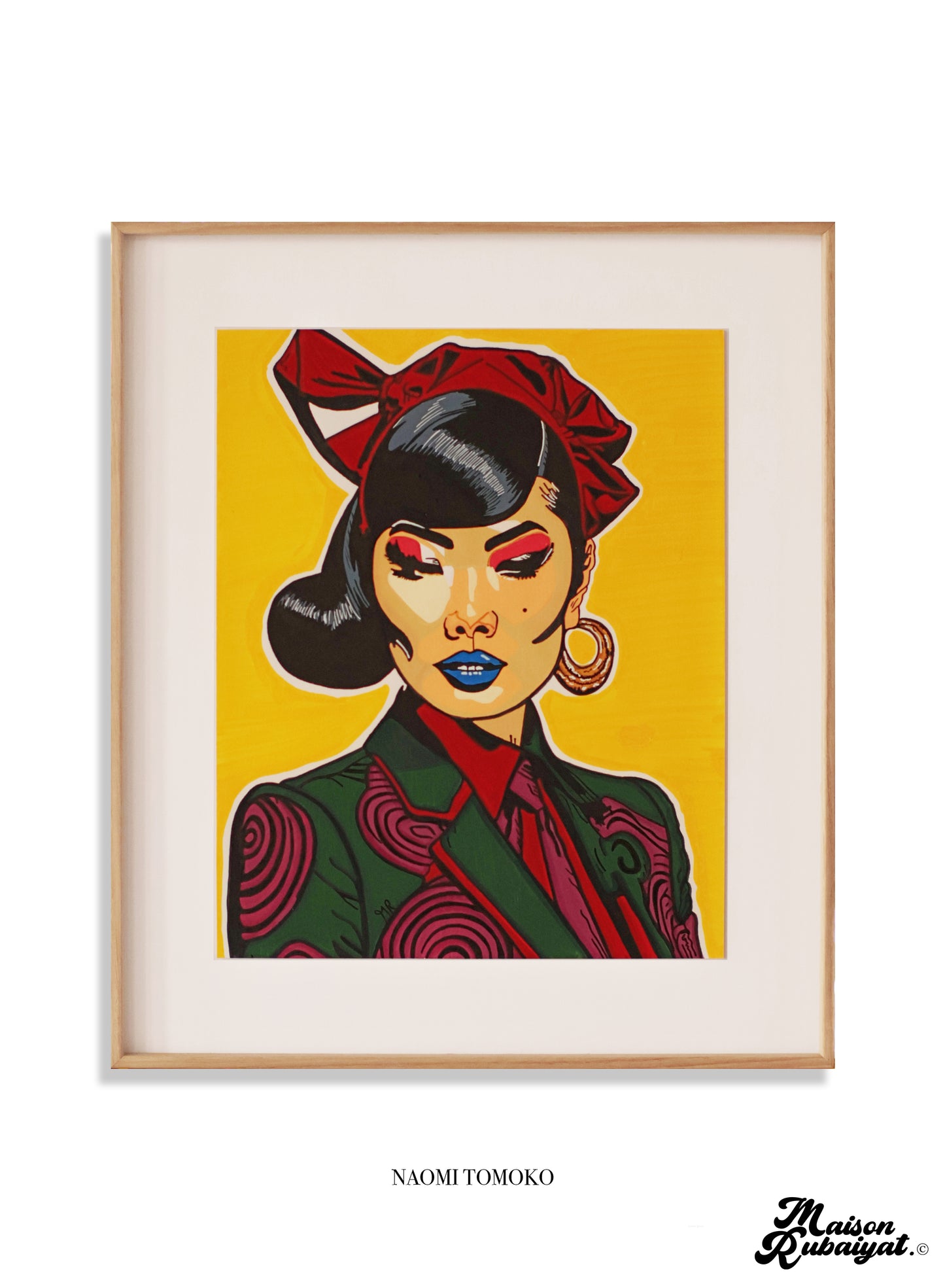 FINE ART PAPER & FRAME - NAOMI