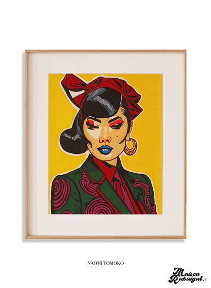 FINE ART PAPER &amp; FRAME - NAOMI