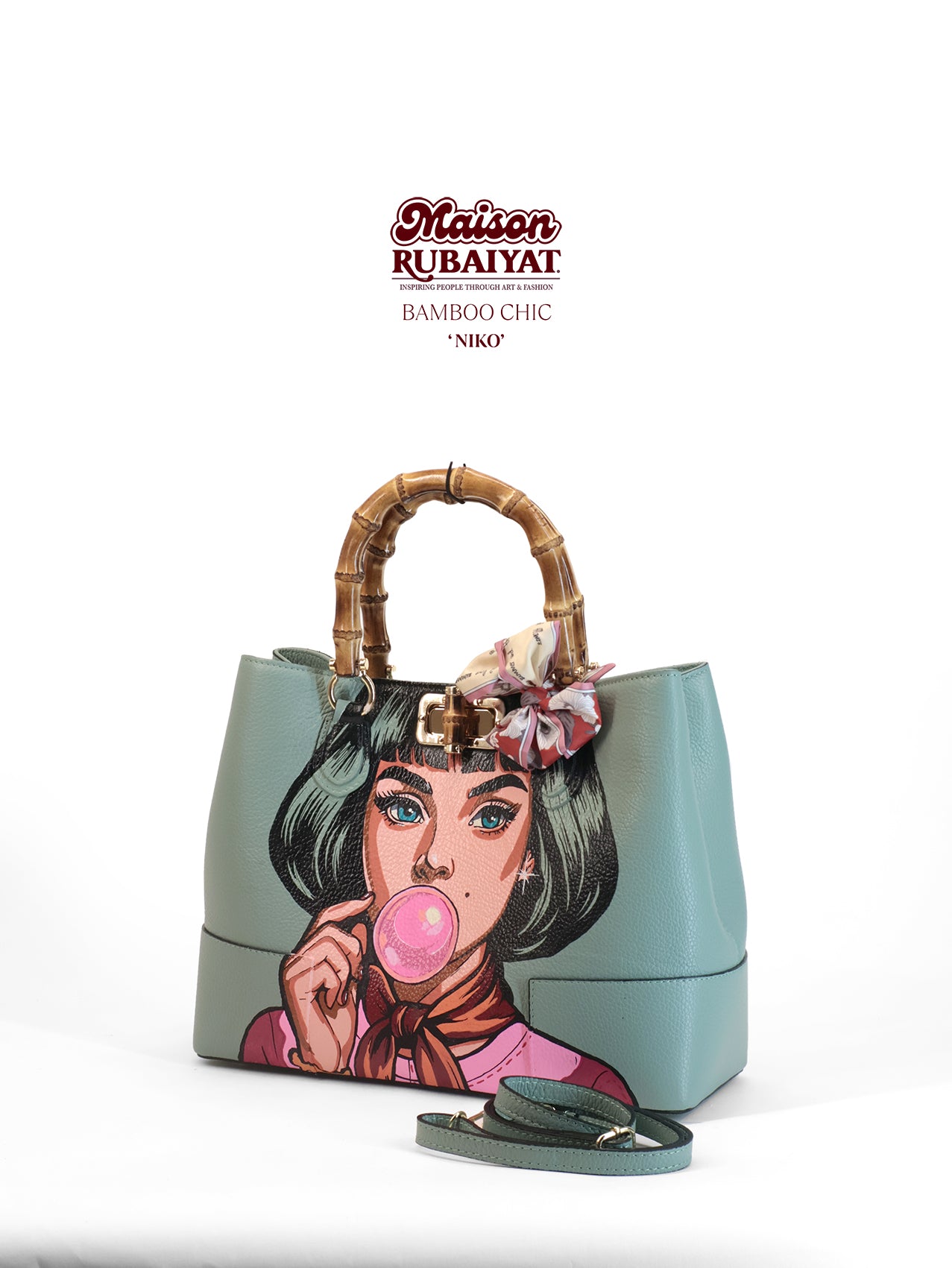 Limited Edition 1/1 - Artbag The Bamboo Chic - 'Niko'