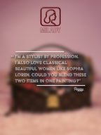 Limited Edition 1/1 – Custom Artbag - 'Peggy' 