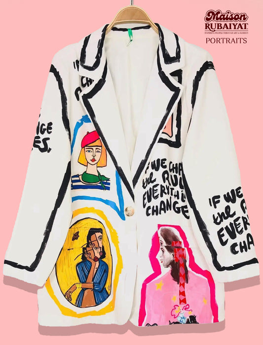 My Rubaiyat Wardrobe – 'Portraits Blazer'