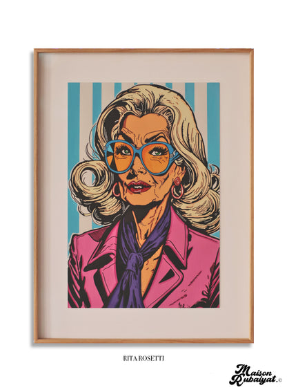 FINE ART PAPER &amp; FRAME - RITA