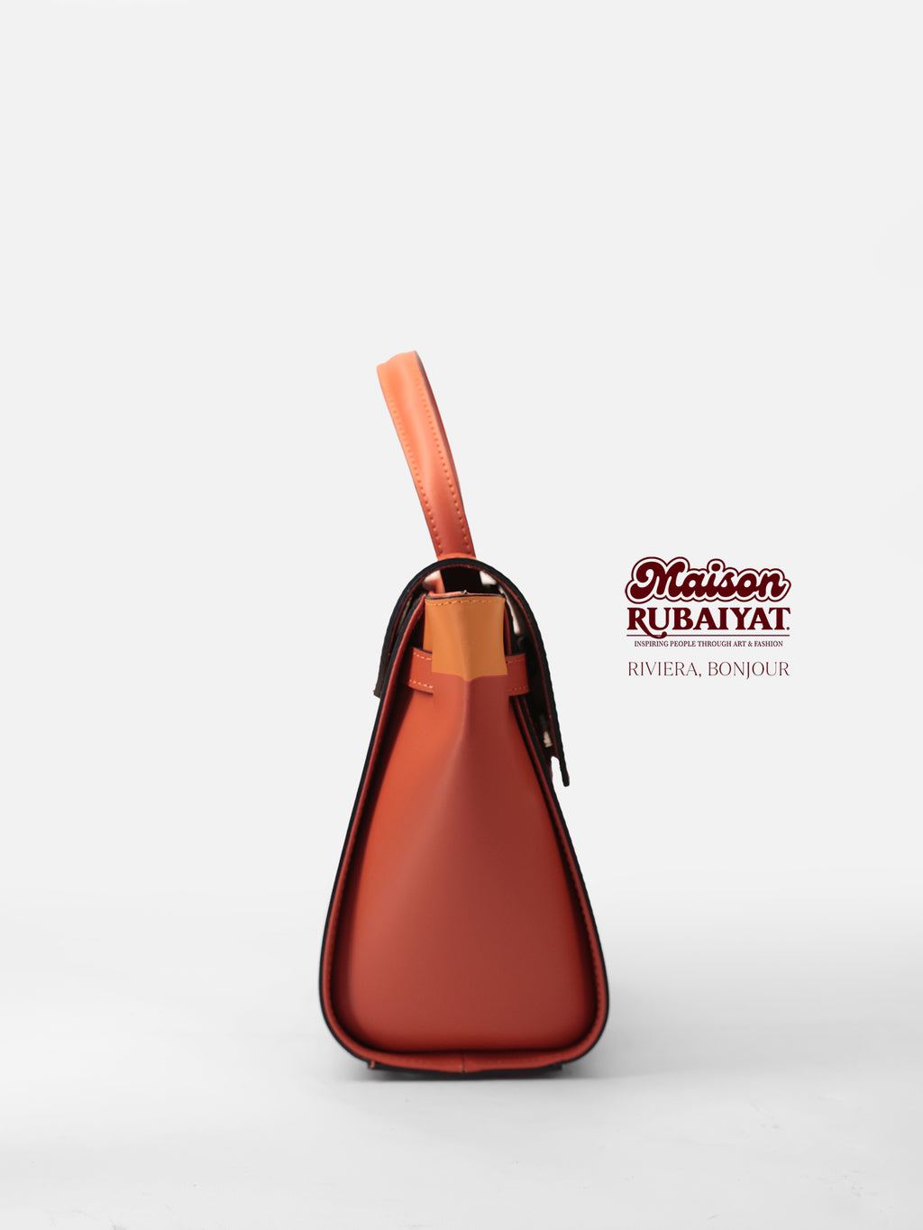 Limited Edition 1/1 - Artbag The Riviera Bag - 'Bonjour' 