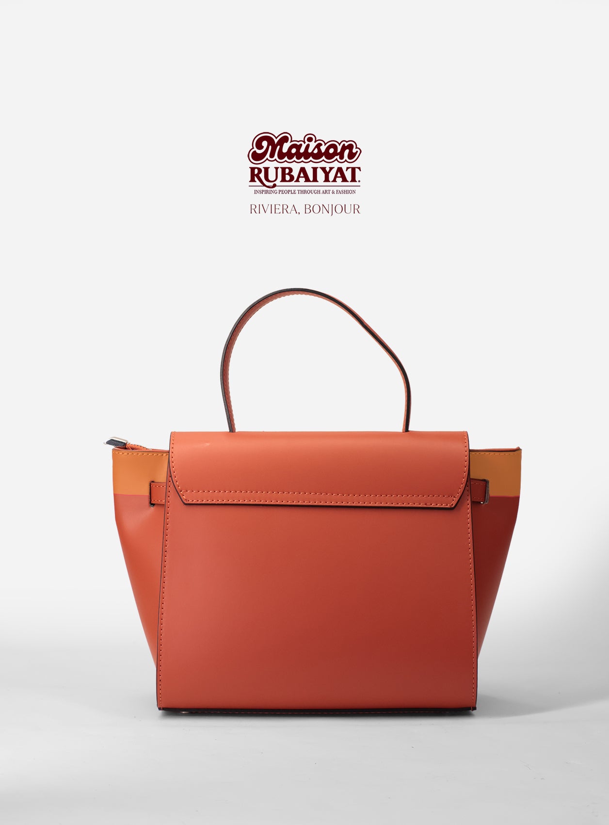 Limited Edition 1/1 - Artbag The Riviera Bag  - 'Bonjour'