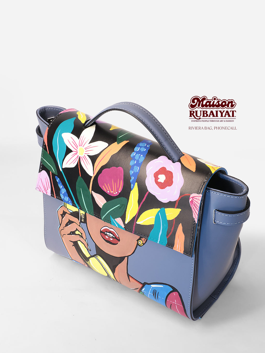 Limited Edition 1/1 - Artbag The Riviera Bag - 'Telephone' 