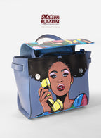 Limited Edition 1/1 - Artbag The Riviera Bag - 'Telephone' 