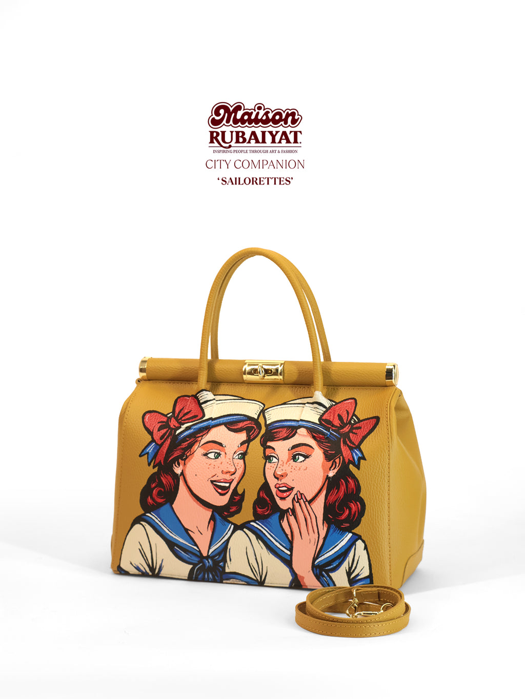 Limited Edition 1/1 - Artbag The City Companion - 'Sailorettes'