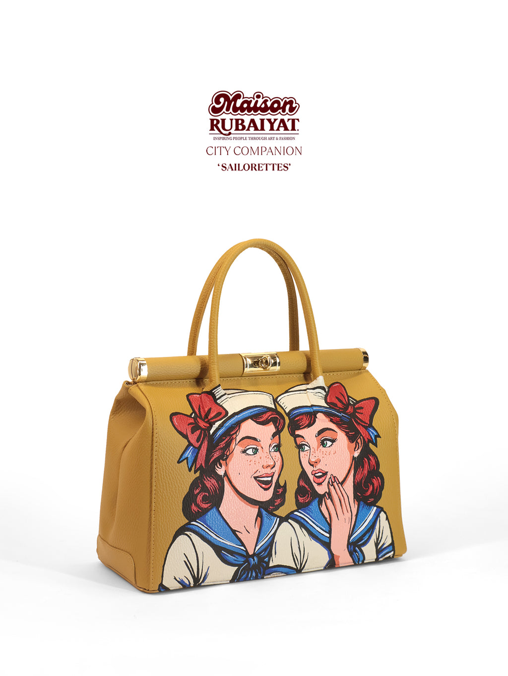 Limited Edition 1/1 - Artbag The City Companion - 'Sailorettes'