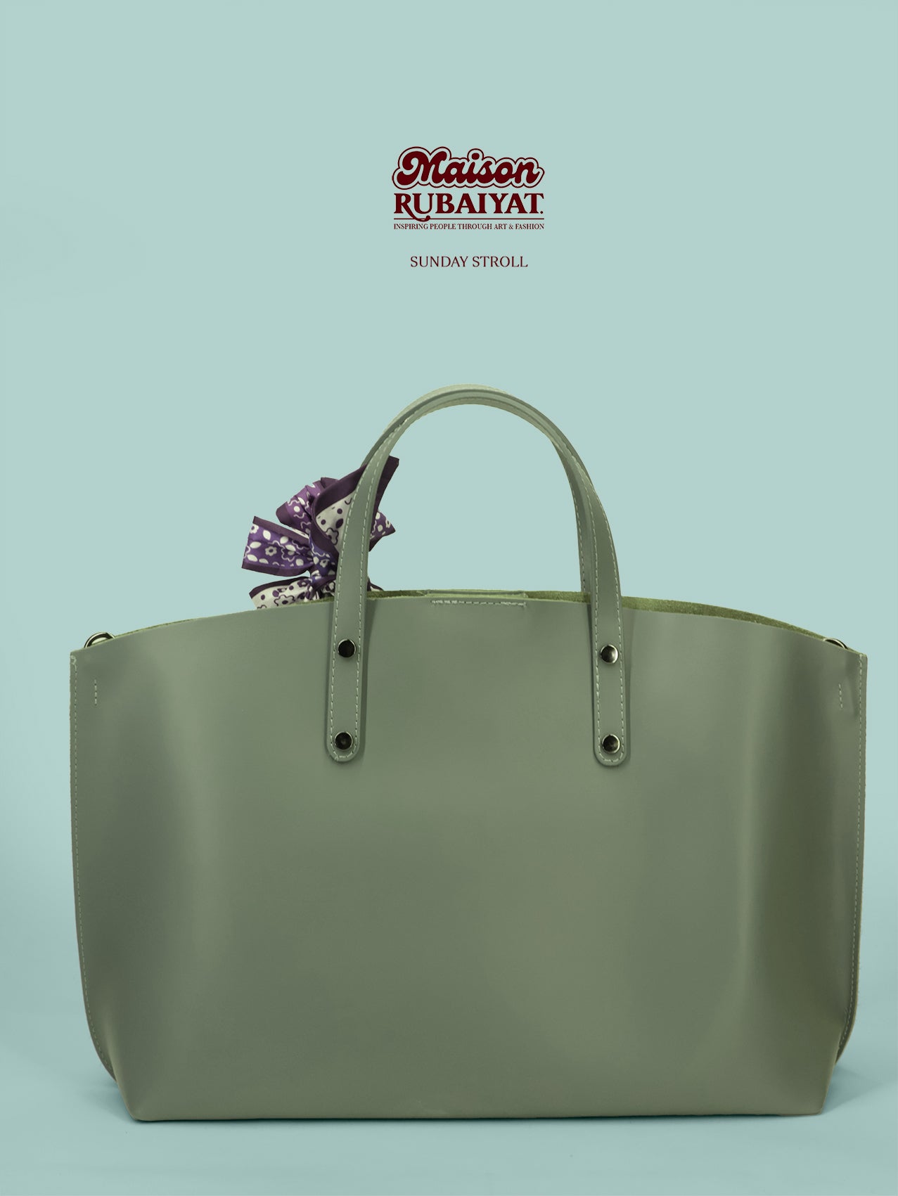 Limited Edition 1/1 - Artbag The Milano Bag - 'Sunday Stroll' 