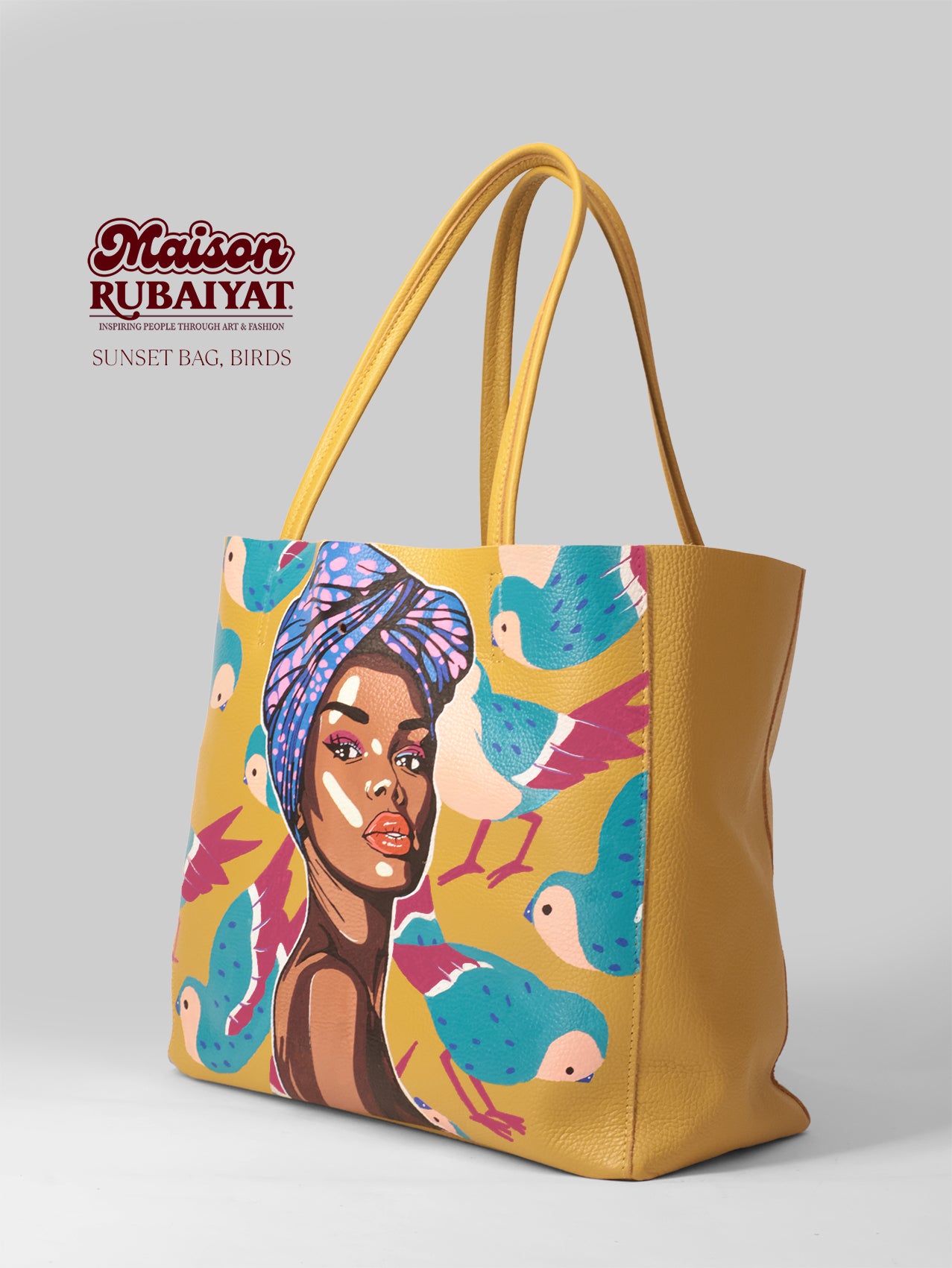 Limited Edition 1/1 - Artbag The Sunset Bag - 'Birds'