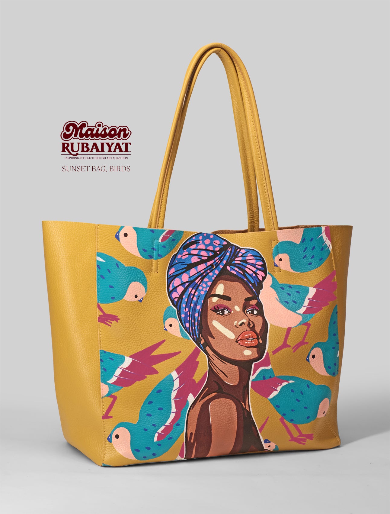 Limited Edition 1/1 - Artbag The Sunset Bag - 'Birds'