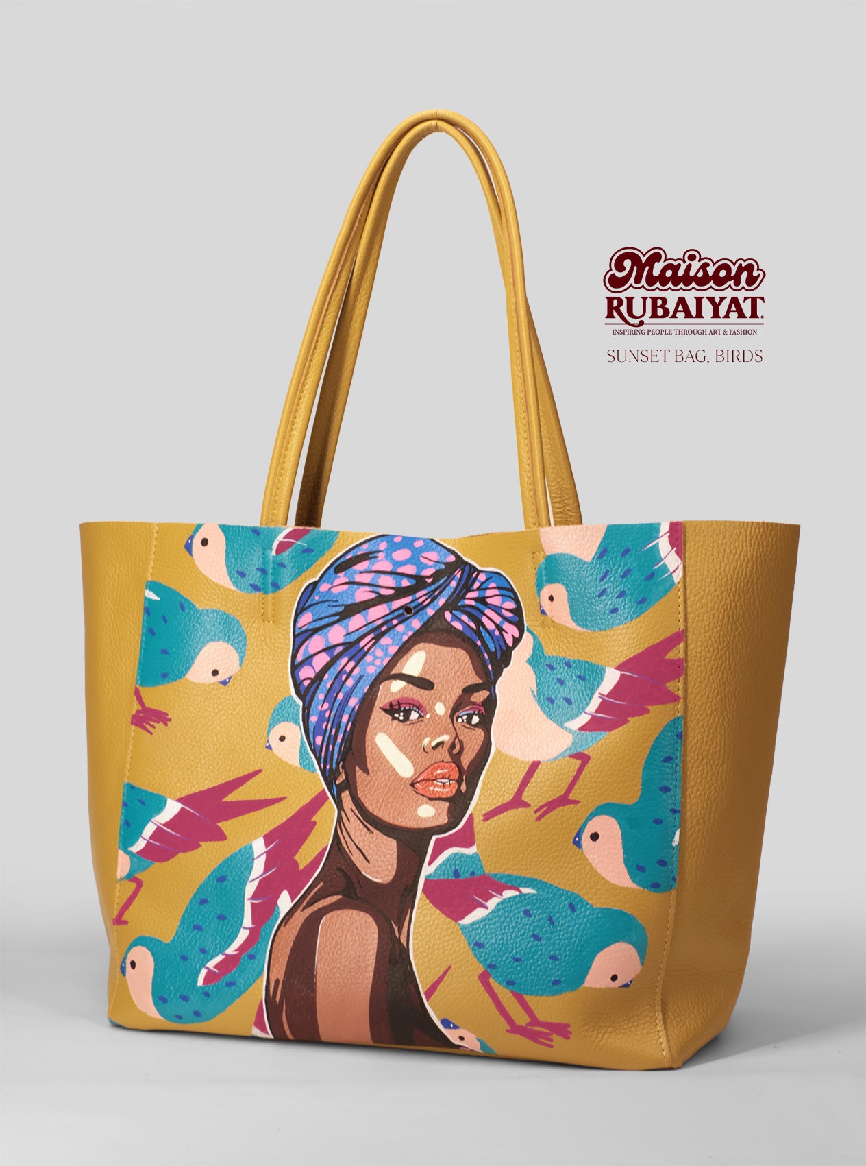 Limited Edition 1/1 - Artbag The Sunset Bag - 'Birds'