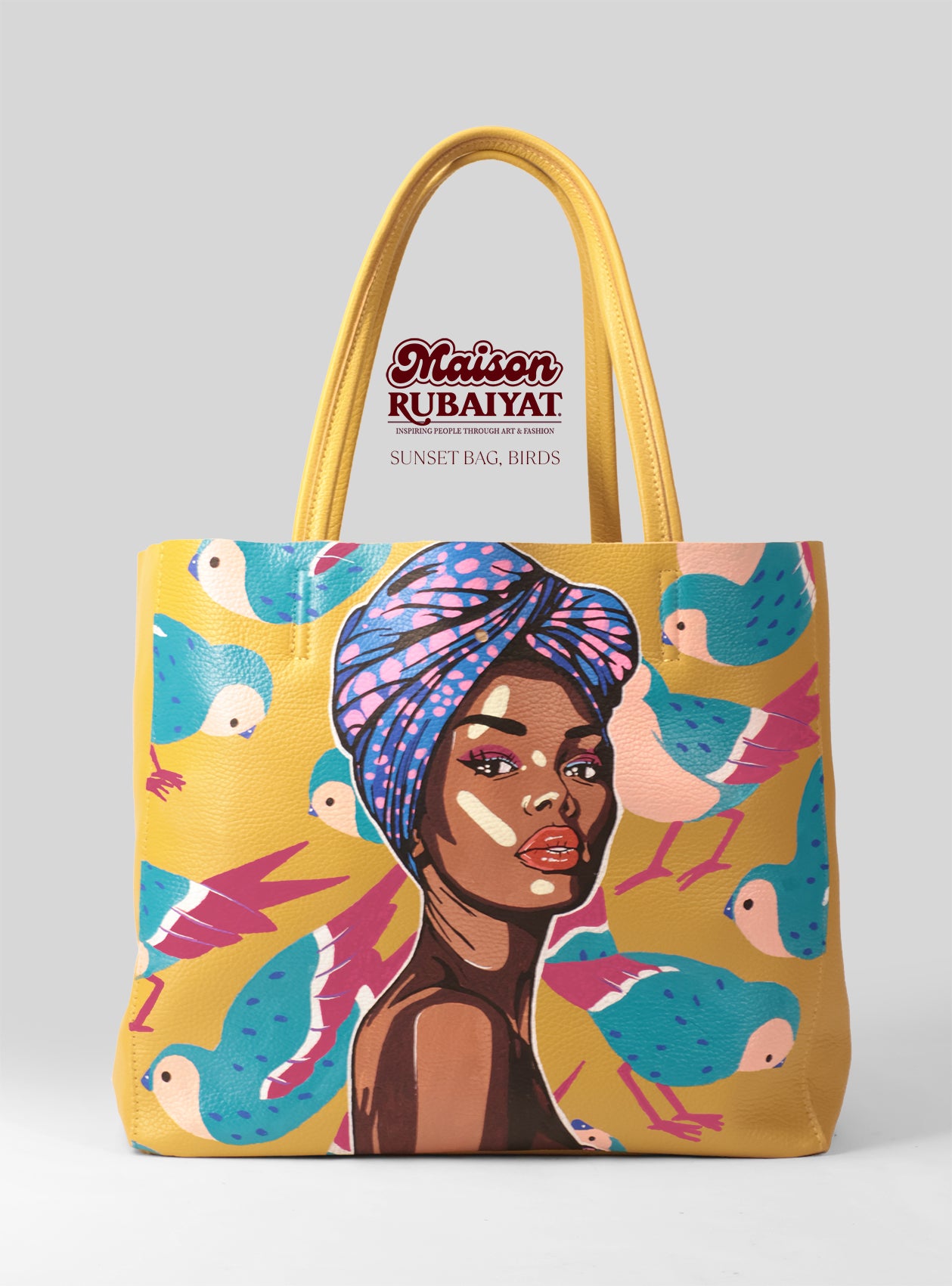 Limitierte Auflage 1/1 - Artbag The Sunset Bag - 'Vögel' 