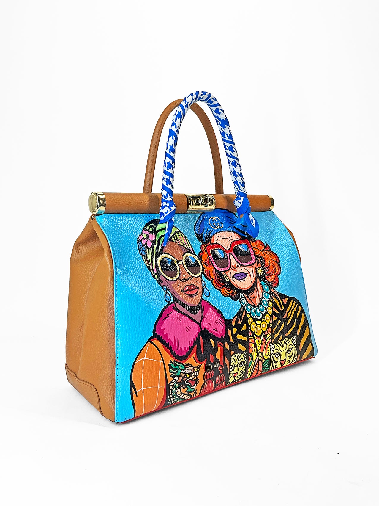 Limited Edition 1/1 - Artbag The City Companion - 'Gucci Tigers'