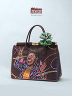 Limitierte Auflage 1/1 – Custom Artbag – „Techno Lady“ 