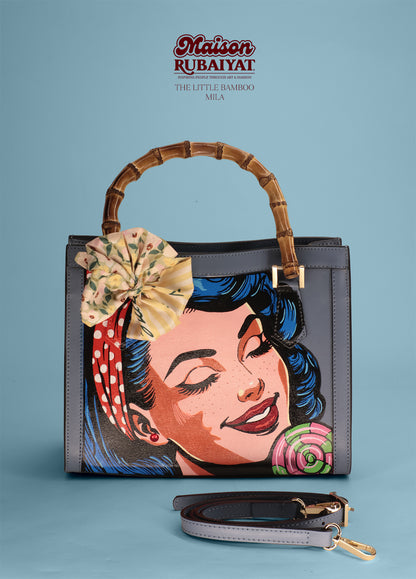 Limited Edition 1/1 - Artbag The Little Bamboo - 'Mila'