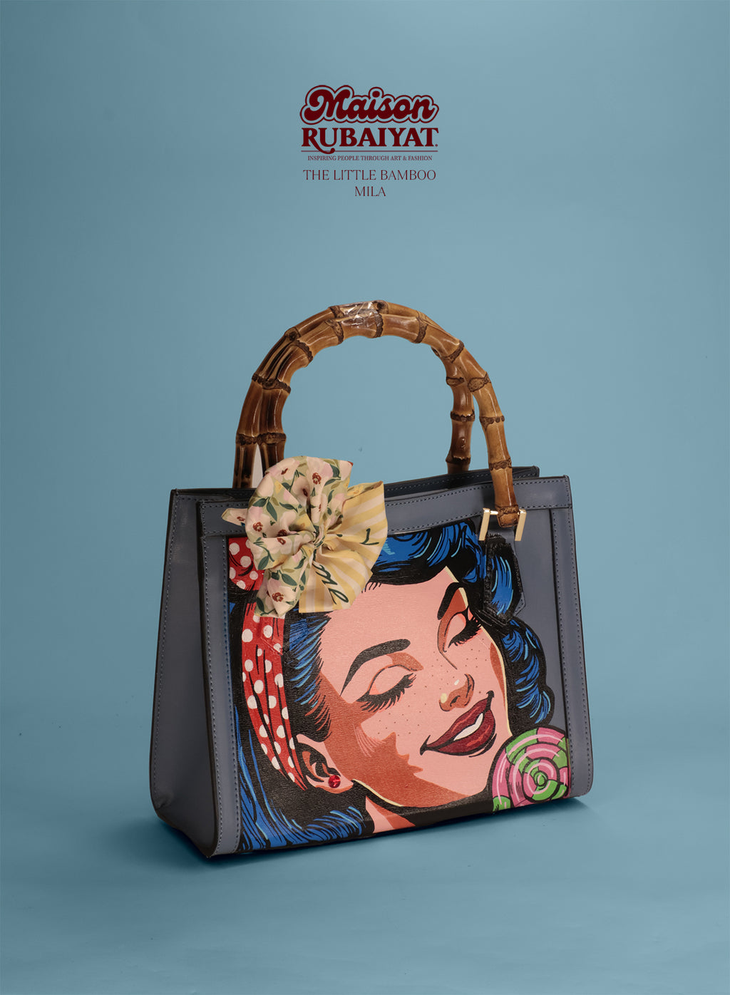 Limited Edition 1/1 - Artbag The Little Bamboo - 'Mila' 