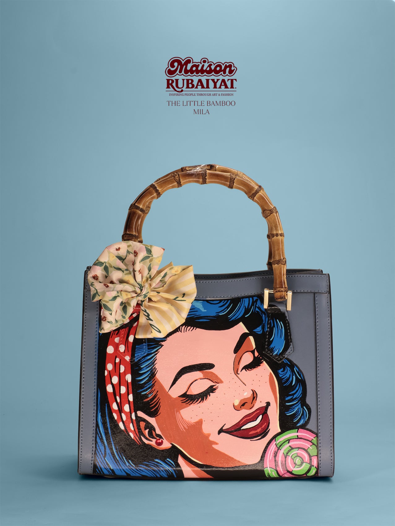 Limited Edition 1/1 - Artbag The Little Bamboo - 'Mila' 