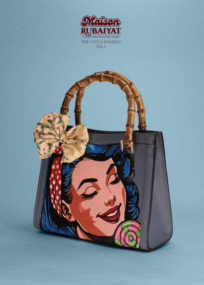 Limited Edition 1/1 - Artbag The Little Bamboo - 'Mila'