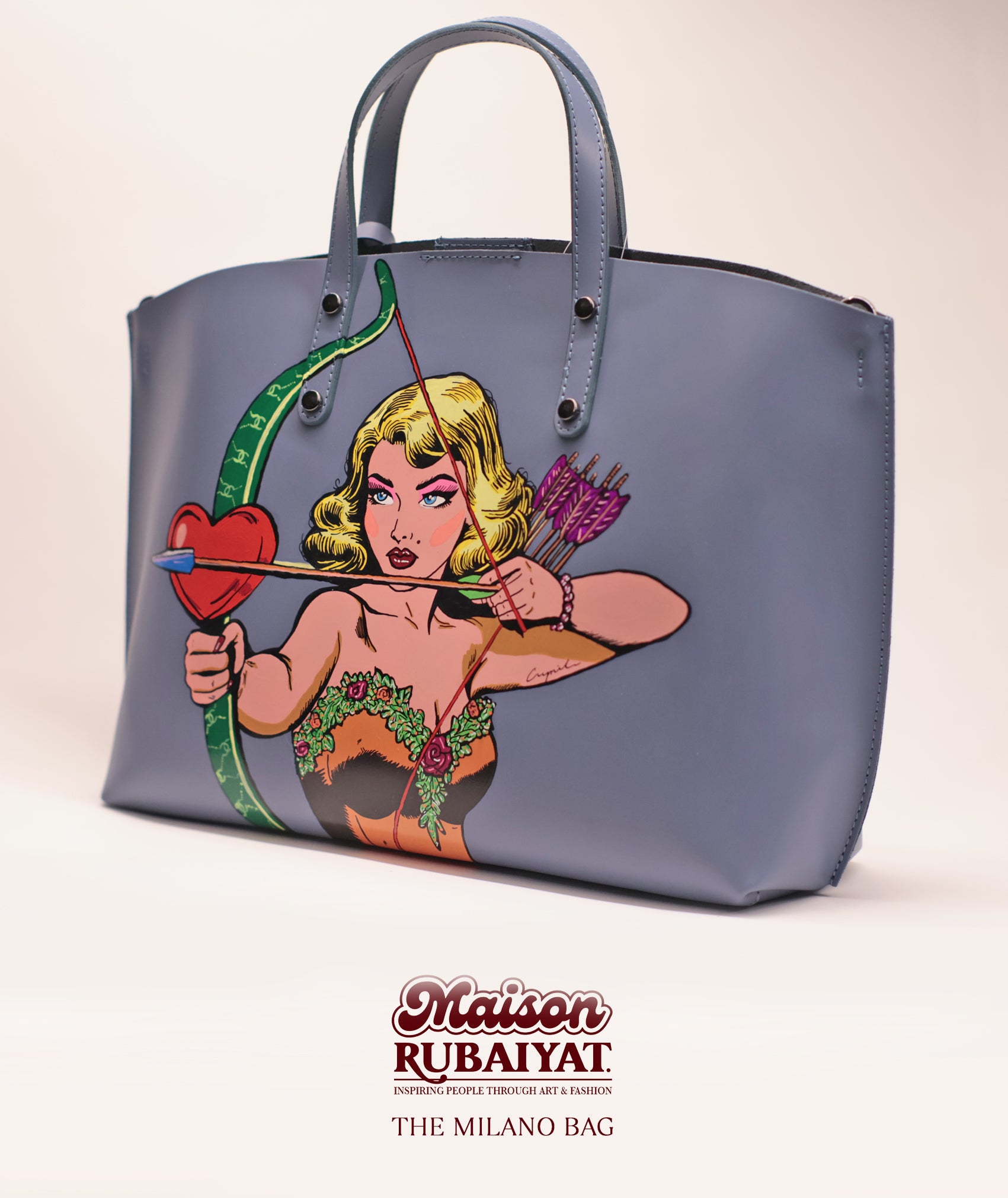 Limited Edition 1/1 - The Milano Bag - 'Cupid' 