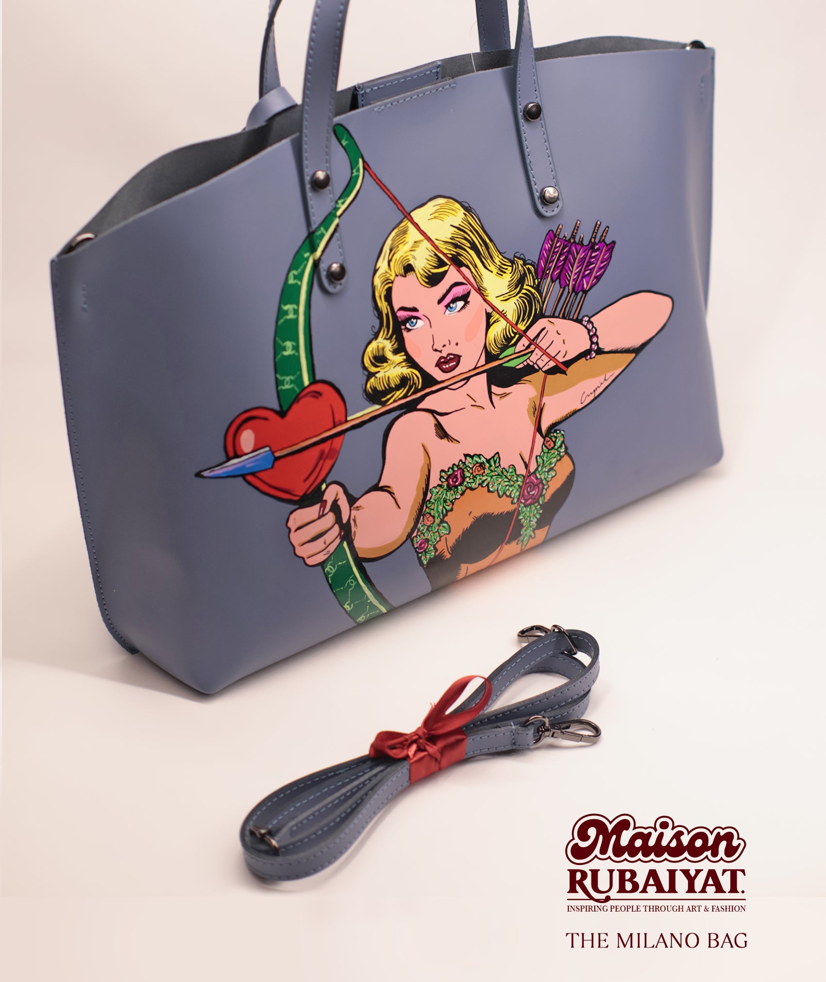 Limited Edition 1/1 - The Milano Bag - 'Cupid' 