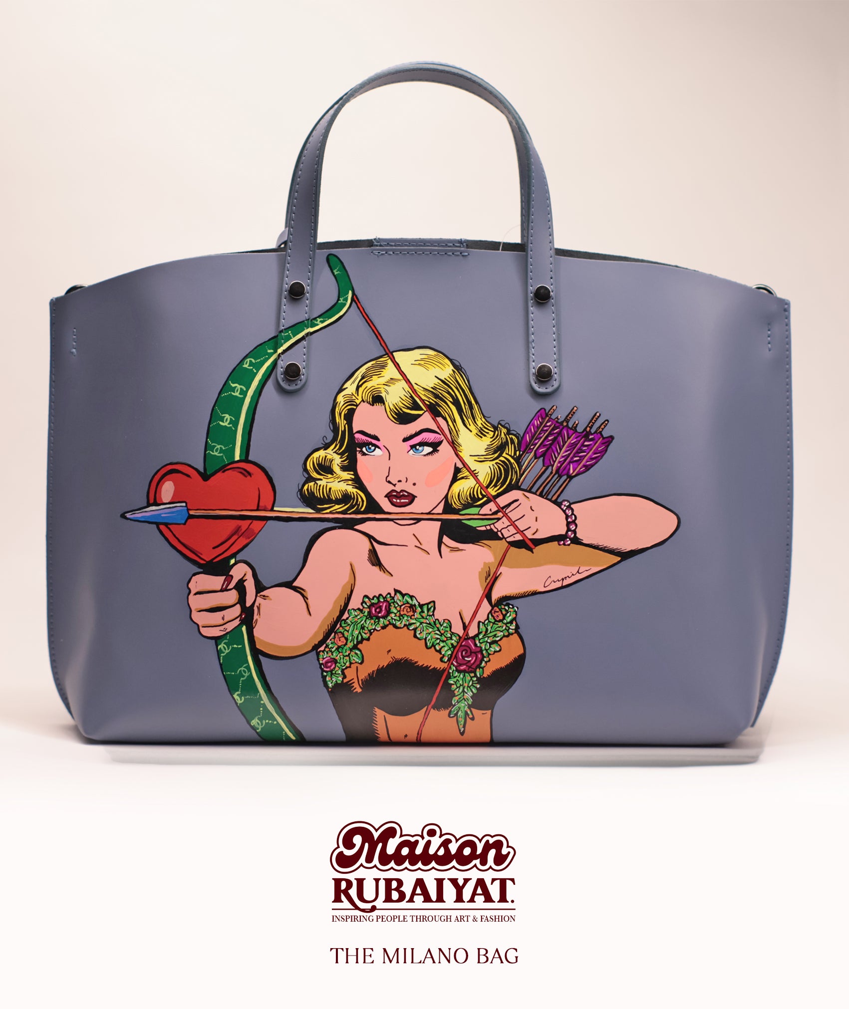 Limited Edition 1/1 - The Milano Bag - 'Cupid' 