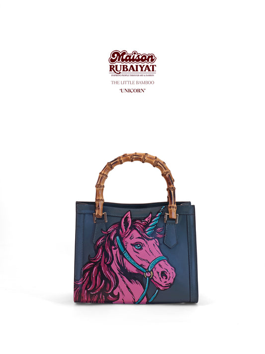 Limited Edition 1/1 - Artbag The Little Bamboo - 'Unicorn'