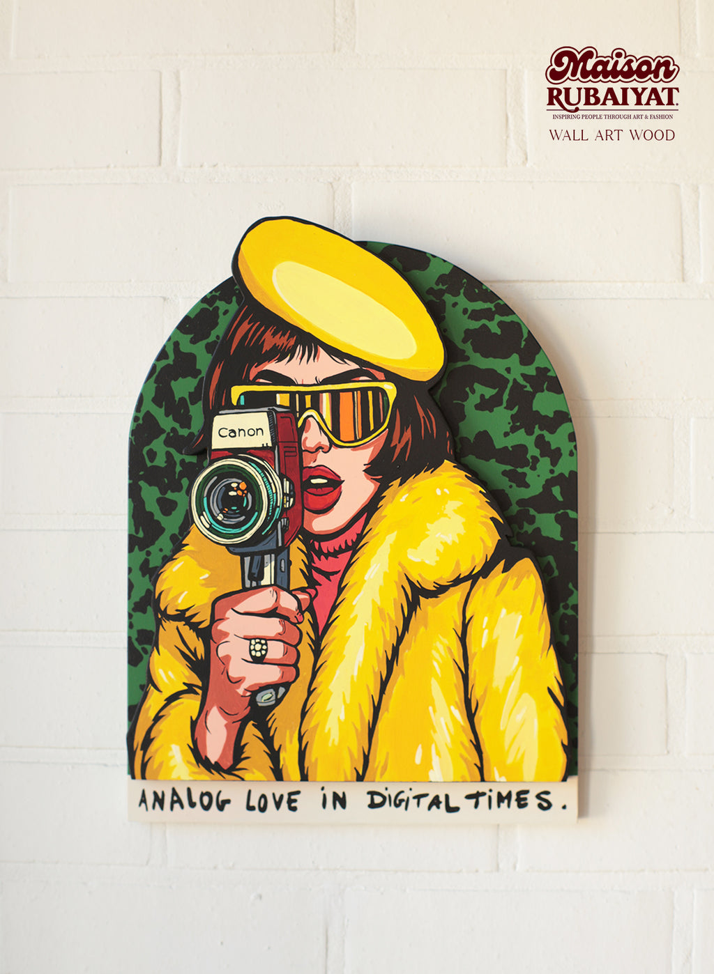 Maison Rubaiyat Wall Art – 3D Houten Kunst | Origineel of Print - 'Analog'