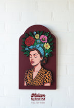 Maison Rubaiyat Wall Art – 3D Houten Kunst | Origineel of Print - 'Fleur'