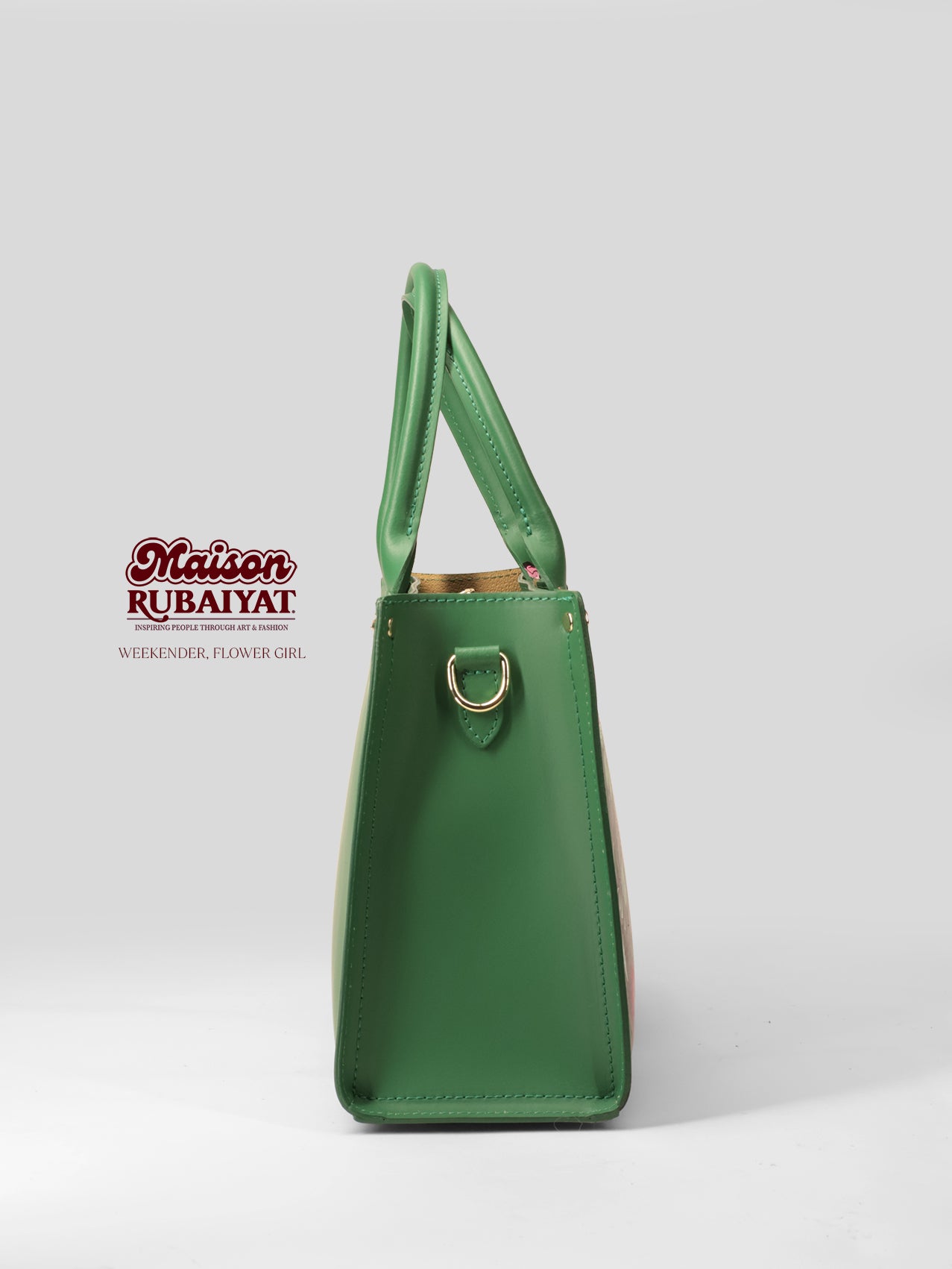 Limited Edition 1/1 - Artbag The Weekender - 'Flower Girl'