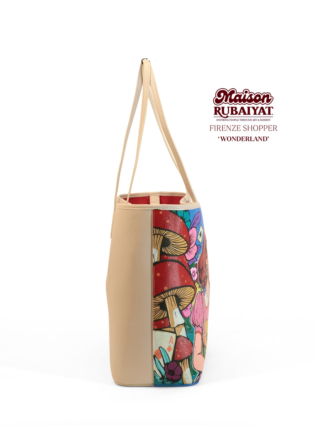 Limited Edition 1/1 - Artbag The Firenze Bag - 'Wonderland'