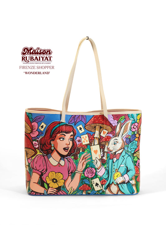 Limited Edition 1/1 - Artbag The Firenze Bag - 'Wonderland'