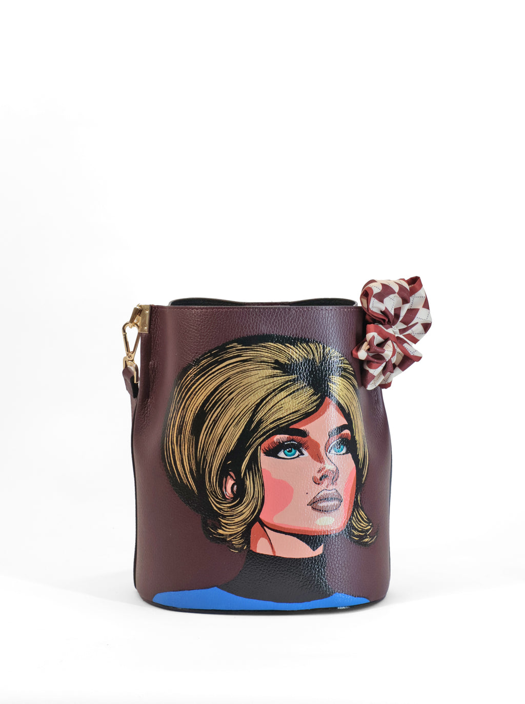 Limited Edition 1/1 - Artbag The Bucket Bag- 'Audrey'