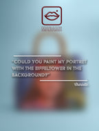 Limitierte Auflage 1/1 – Individuelle Kunsttasche – „Charlotte“ 