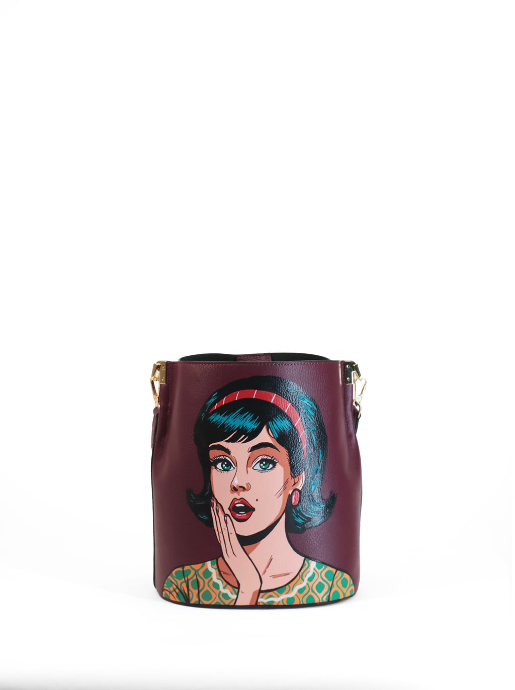 Limited Edition 1/1 - Artbag The Bucket Bag- 'Claudine'