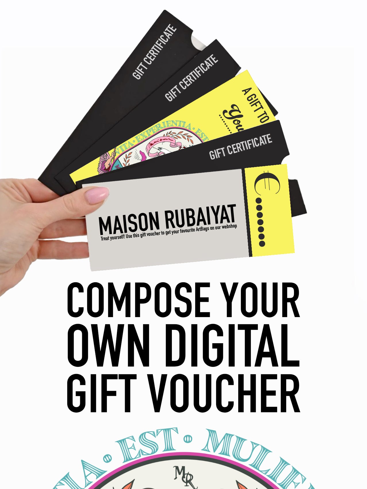 COMPOSE YOUR OWN GIFT VOUCHER - DIGITAAL/EMAIL