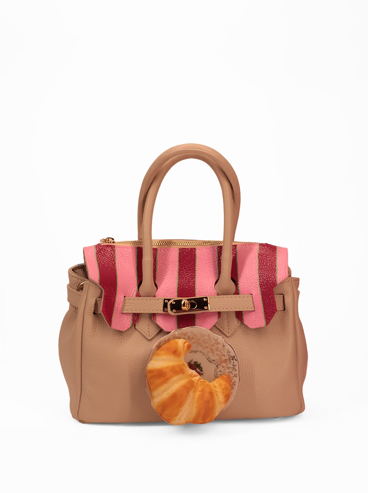 Limited Edition 1/1 - Artbag The Little Bella - 'Croissant' 