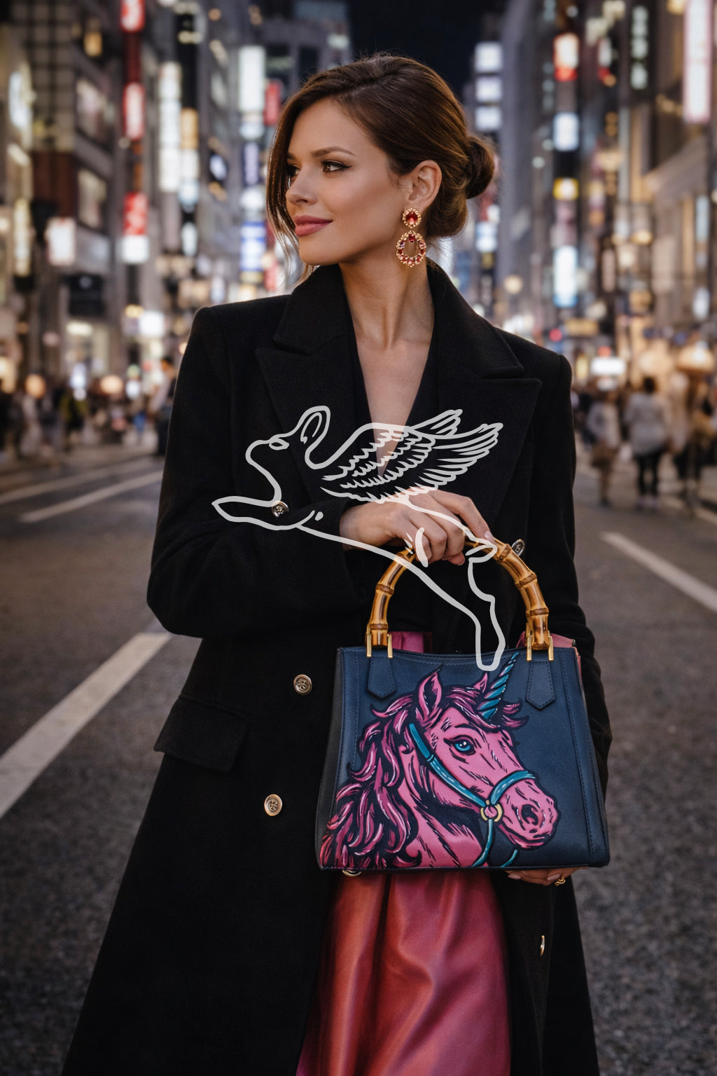 Original Little Bamboo Bag - 'Unicorn' (MR)