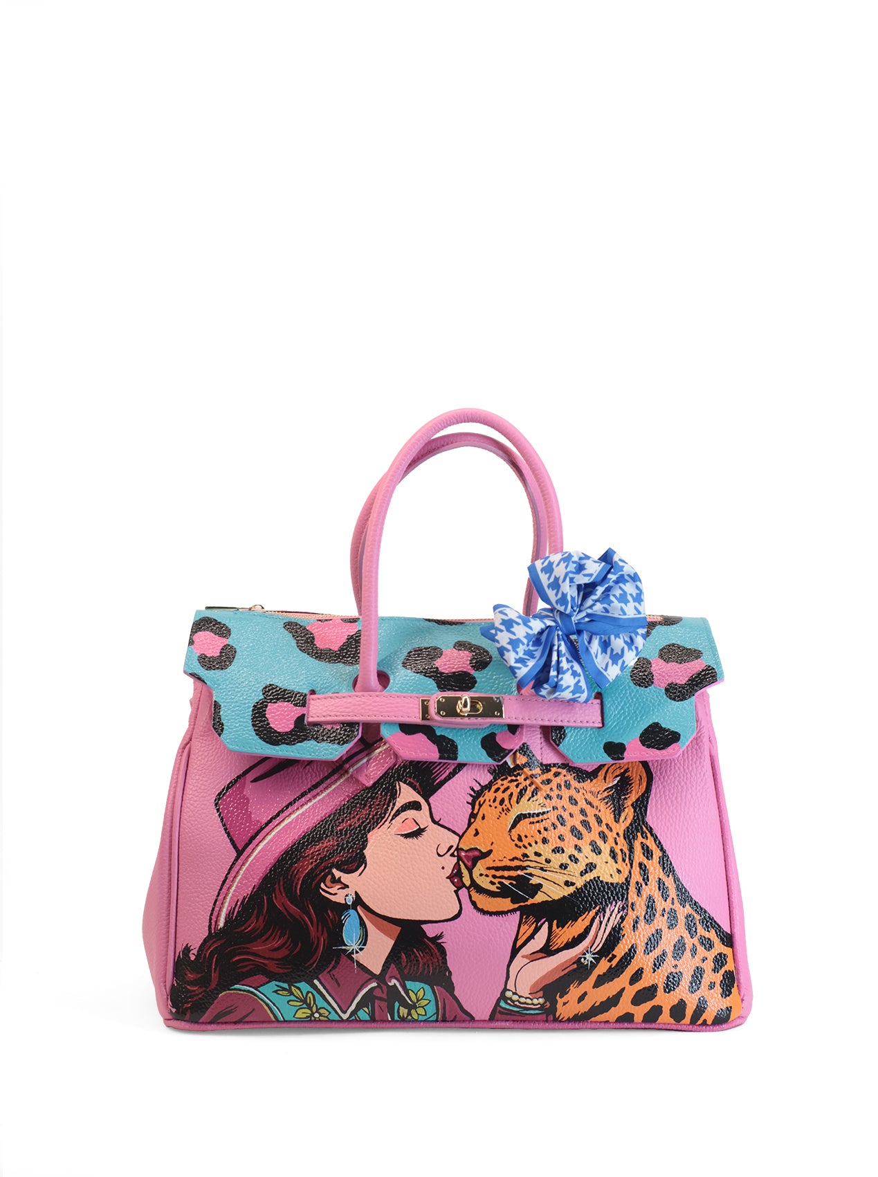 Limited Edition 1/1 - Artbag The Bella - 'My Sweet Leopard'