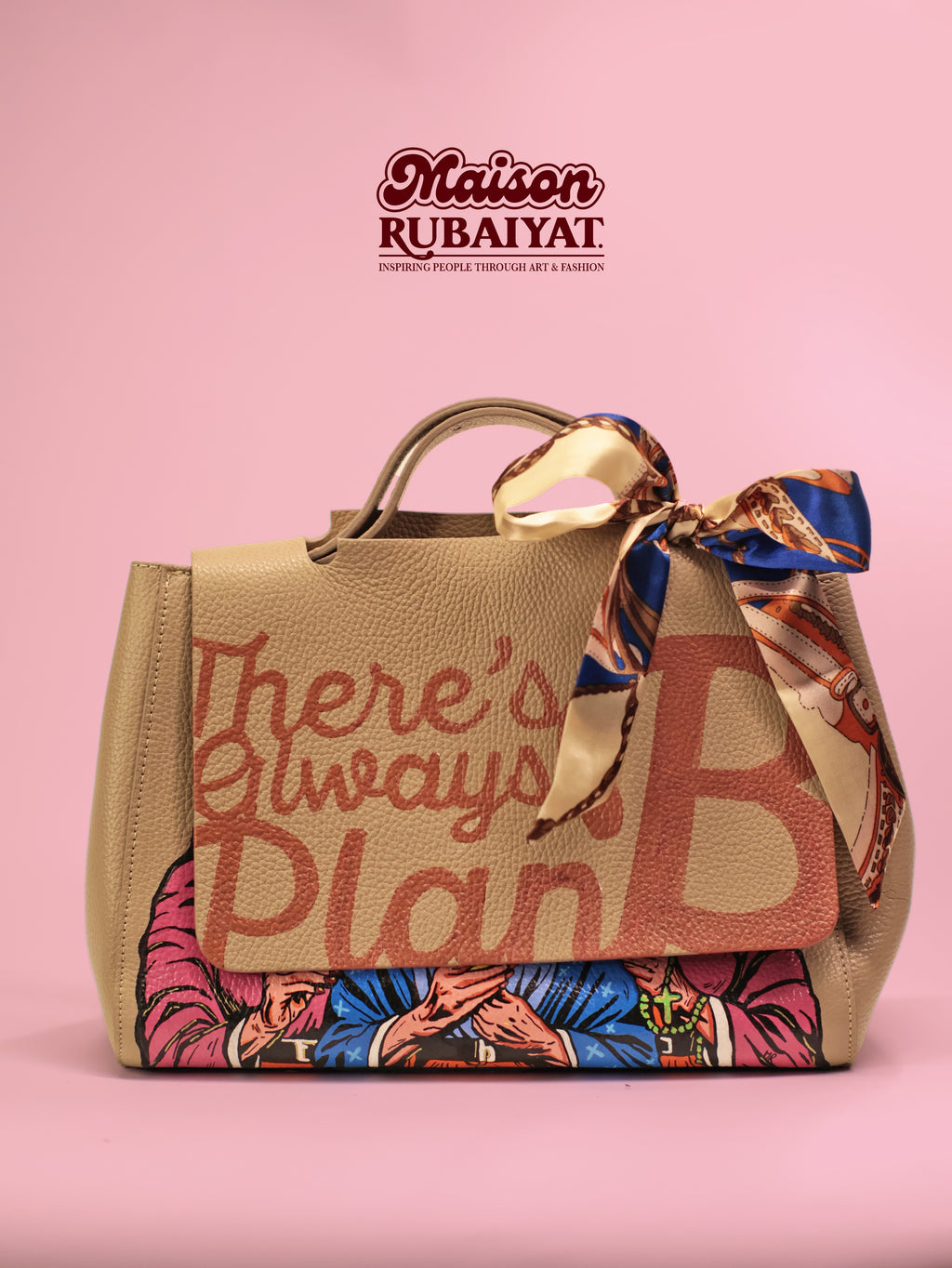 Limited Edition 1/1 – Custom Artbag - 'Easy Ticket To Heaven' 