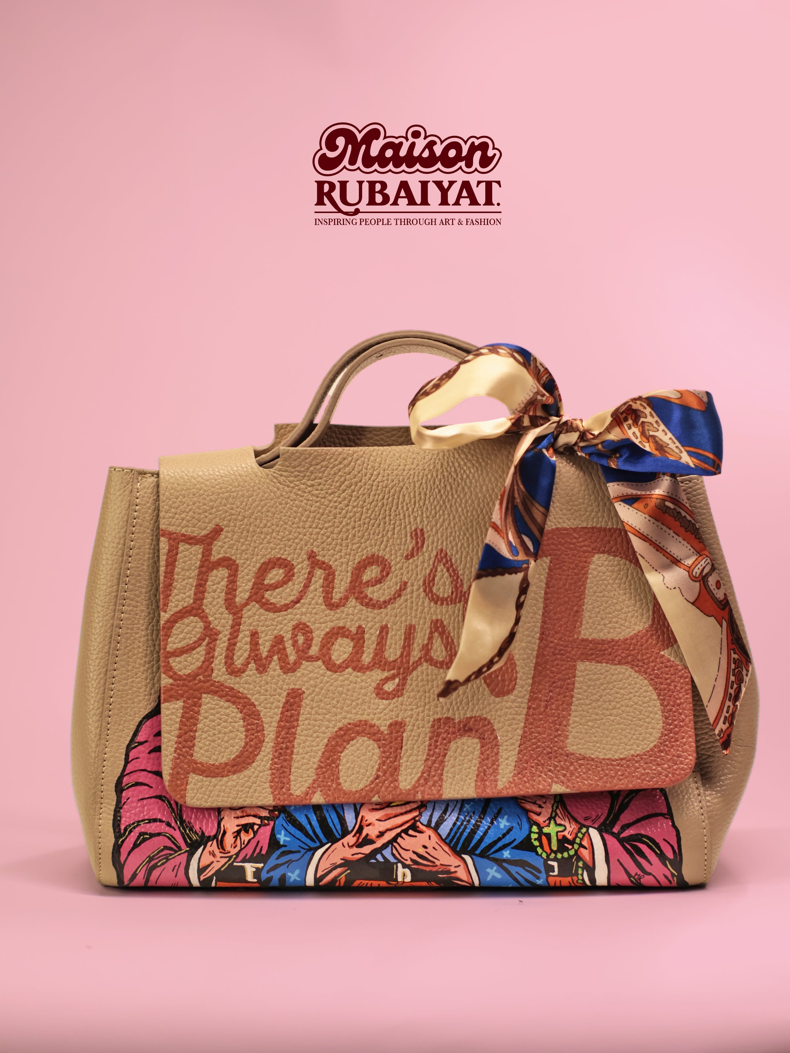 Limited Edition 1/1 – Custom Artbag - 'Easy Ticket To Heaven' 