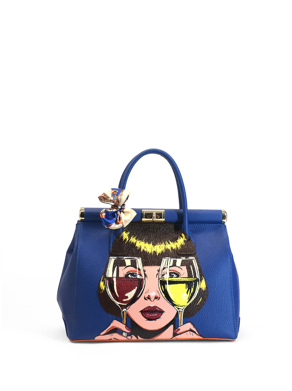 Limitierte Auflage 1/1 - Artbag The City Companion - 'Weingläser' 