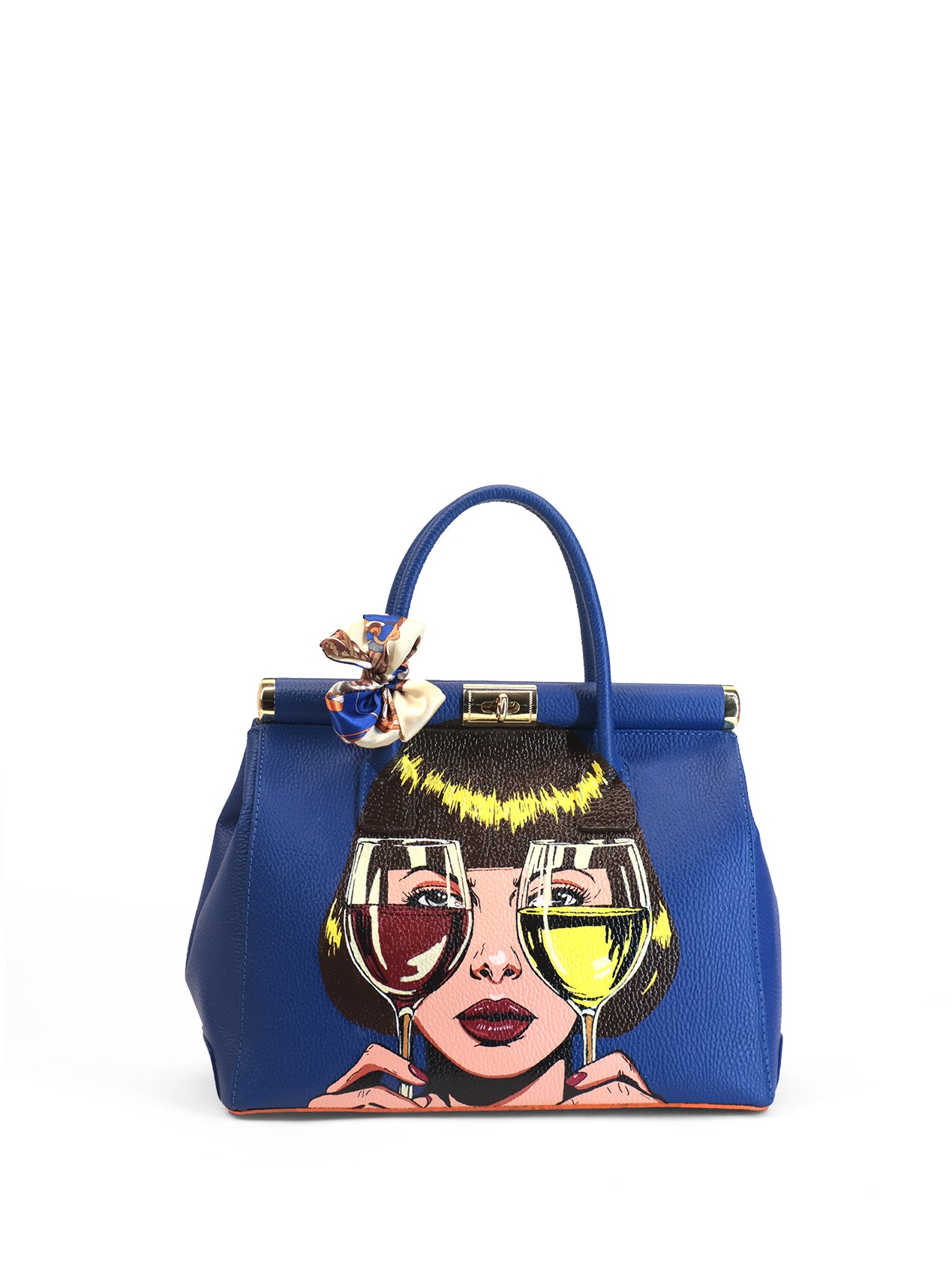 Limited Edition 1/1 - Artbag The City Companion - 'Wine Glasses'